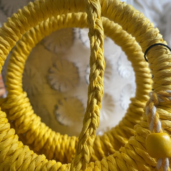 NEW PAPER STRAW BAG FROM NORDSTROMS!  So So CUTE! Tags attached! 🌻🌻🌻 - Picture 9 of 12